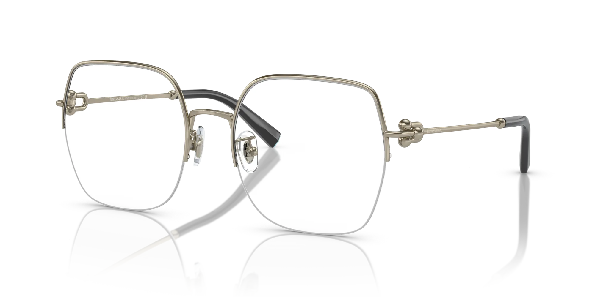 Tiffany TF1153D 6021 Montature da vista Metallo Oro Squadrata Normale - immagine 4