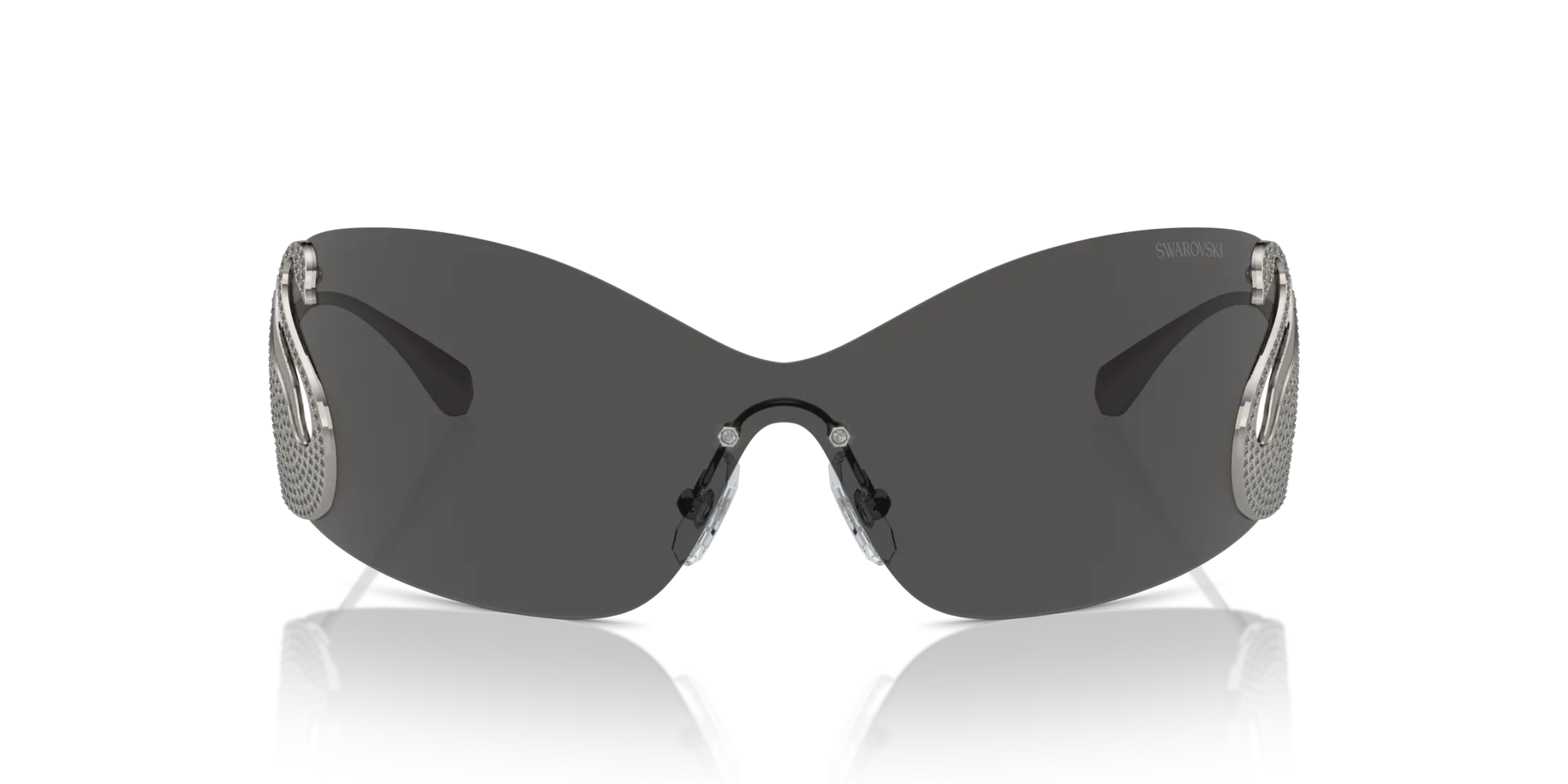 Swarovski SK7020 400987 Occhiali da sole Metallo Grigio Grigio Geometrica Normale - immagine 3