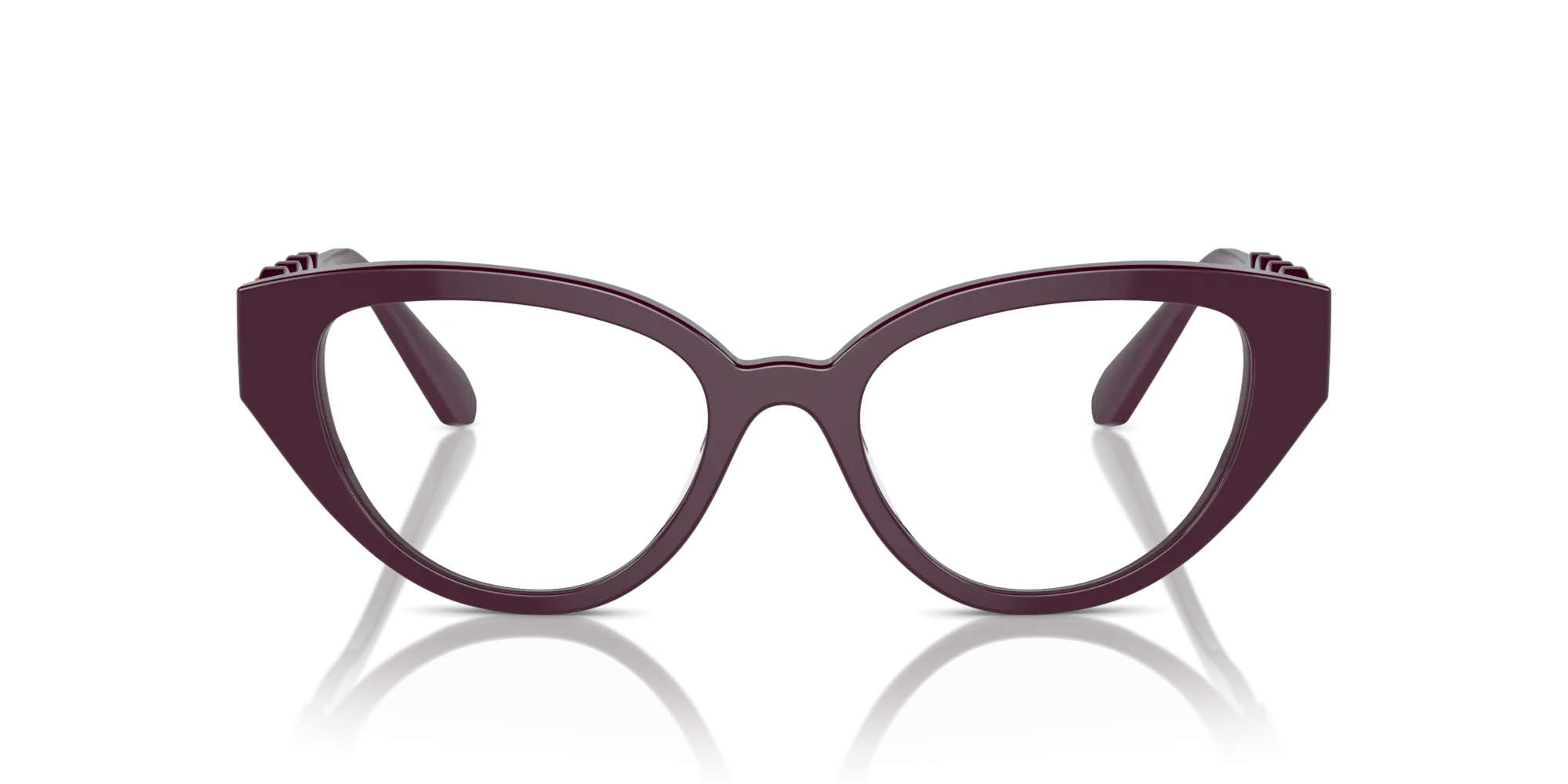 Swarovski SK2024 1044 Montature da vista Acetato Viola Trasparente Geometrica Normale - immagine 3