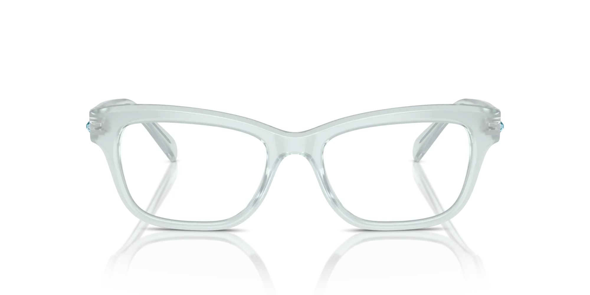Swarovski SK2022 1024 Montature da vista Acetato Blu Pillow Normale - immagine 3