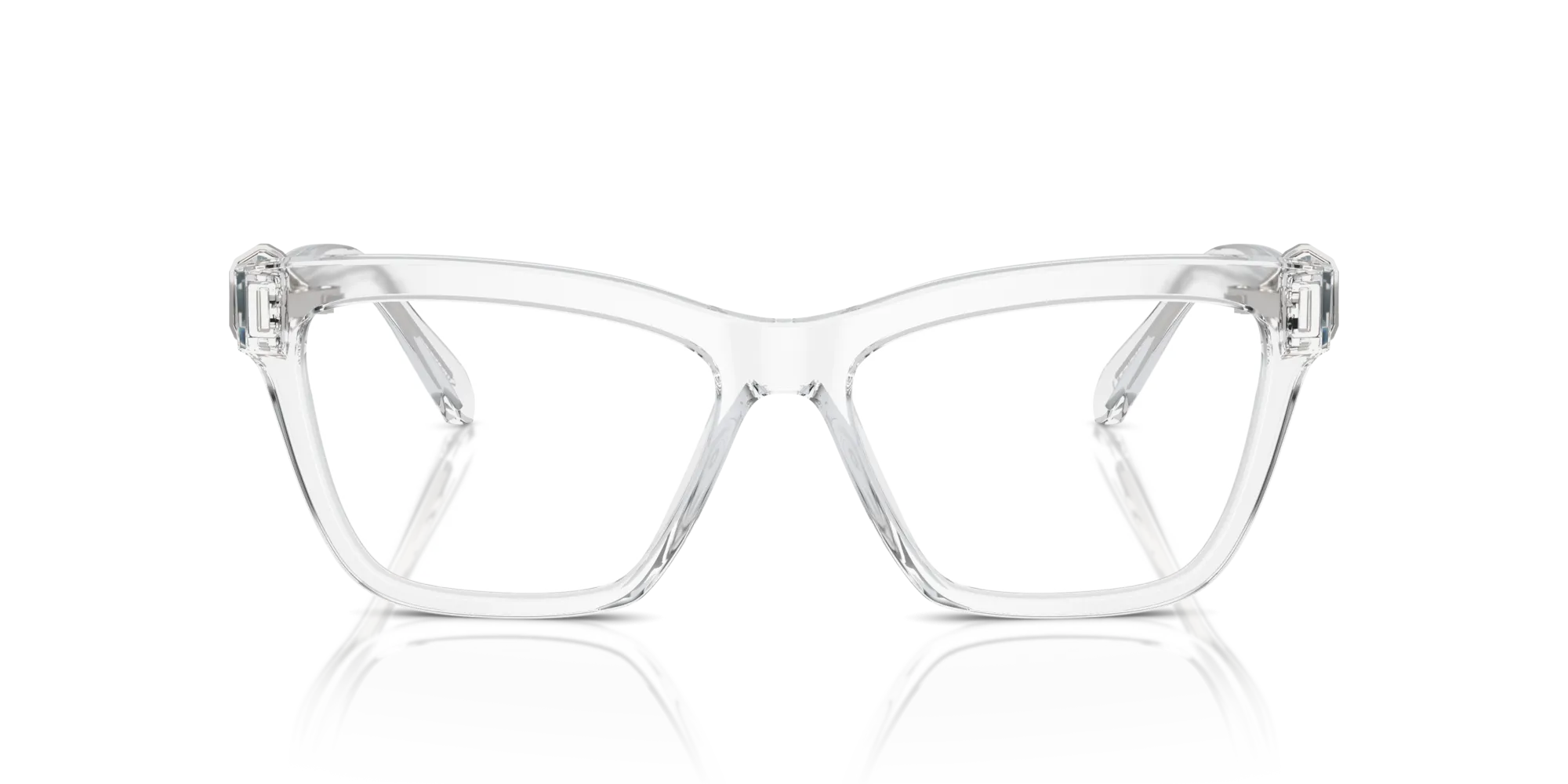 Swarovski SK2021 1027 Montature da vista Acetato Trasparente Trasparente Squadrata Normale - immagine 3