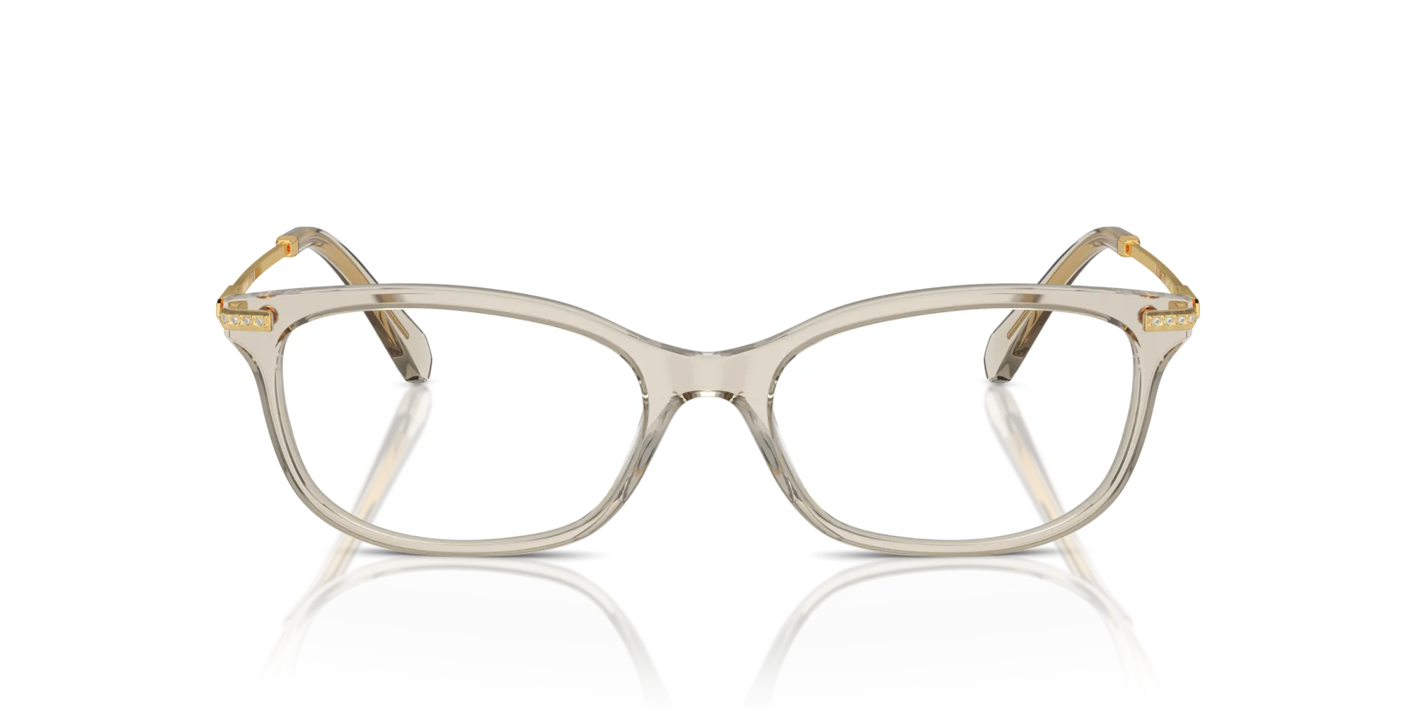 Swarovski SK2017 3003 Montature da vista Acetato Marrone Squadrata Normale - immagine 3