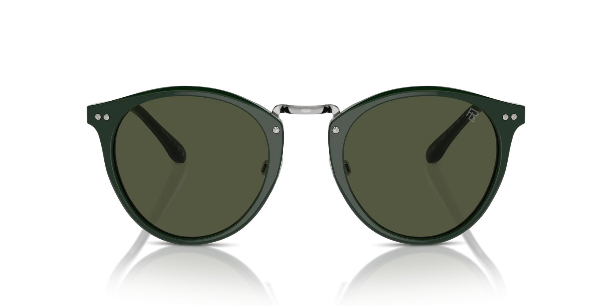 Ralph Lauren RL8223 THE QUINCY 614031 Occhiali da sole Acetato Verde Verde Pantos Normale - immagine 3