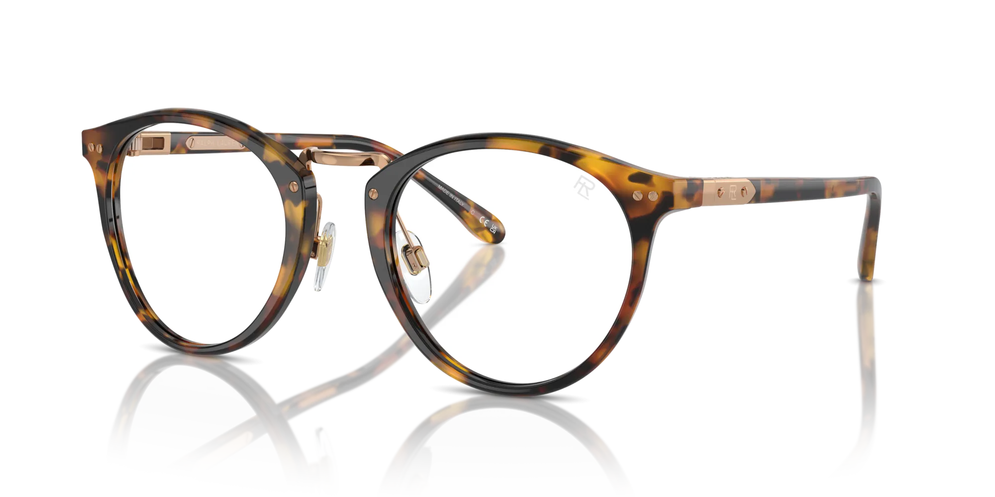 Ralph Lauren RL8223 THE QUINCY 5134BF Occhiali da sole Acetato Tartaruga Blu Pantos Normale Anti luce blu - per PC - immagine 4