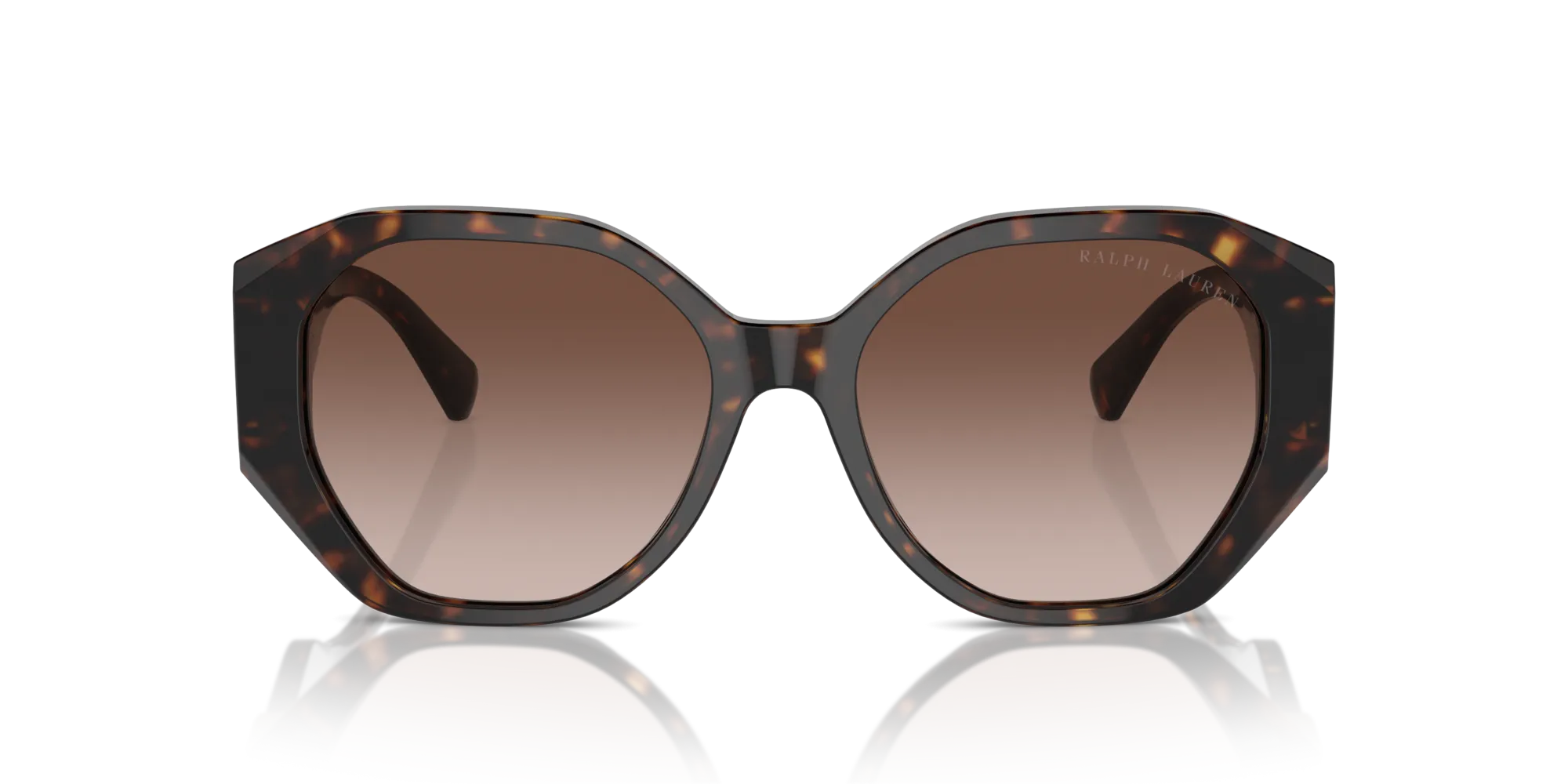 Ralph Lauren RL8220 THE JULIETTE 500313 Occhiali da sole Acetato Marrone Marrone Farfalla Normale Sfumato - immagine 3