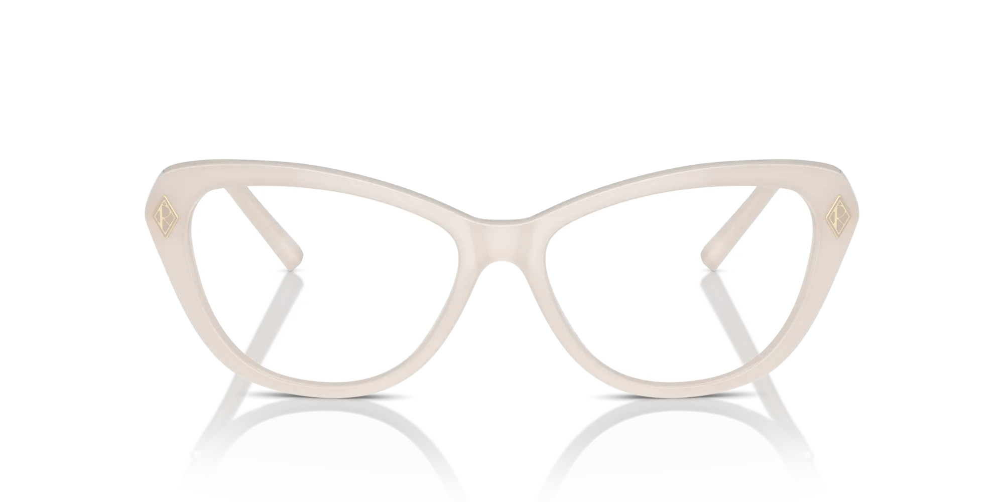 Ralph Lauren RL6245 6182 Montature da vista Acetato Bianco Trasparente Cat Eye Normale - immagine 3