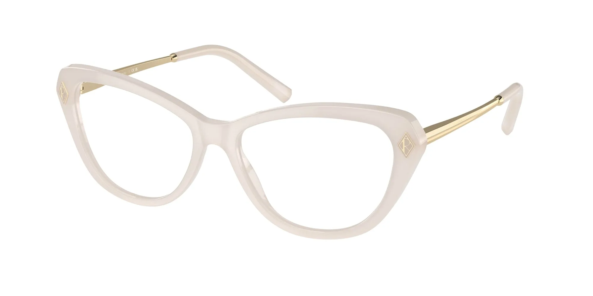 Ralph Lauren RL6245 6182 Montature da vista Acetato Bianco Cat Eye Normale - immagine 1