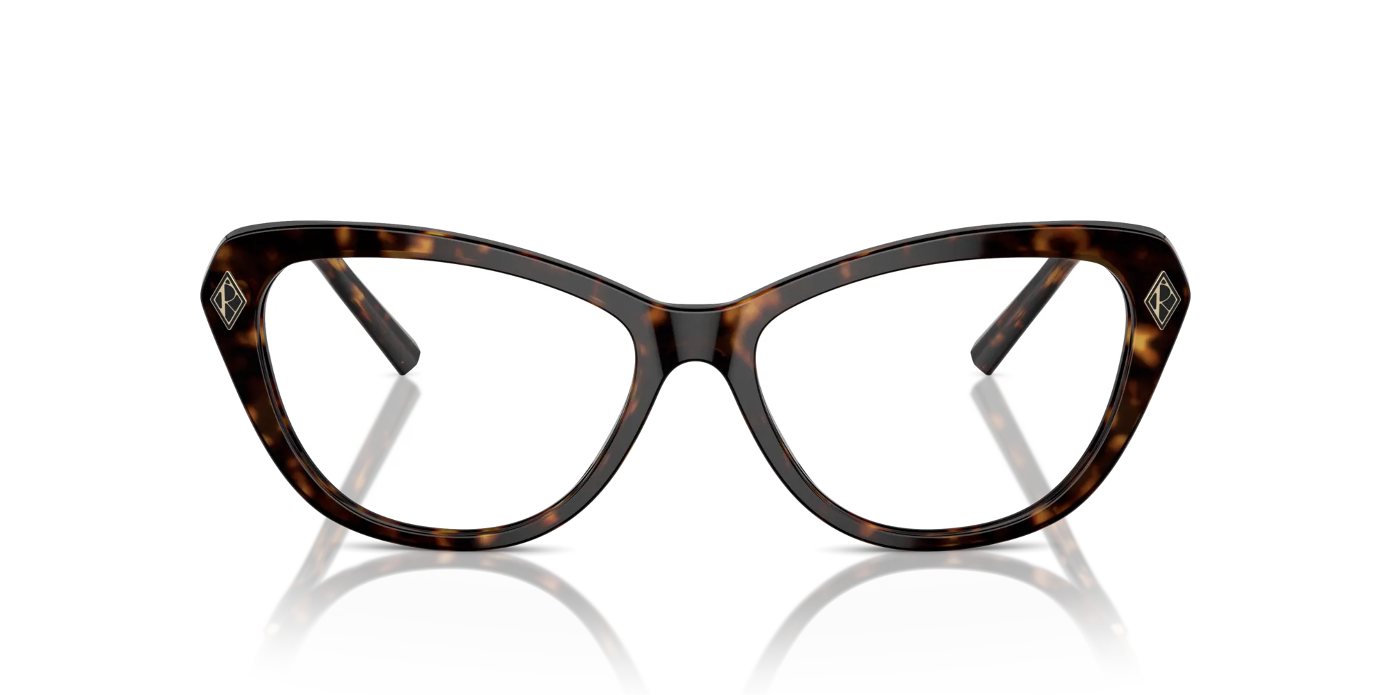 Ralph Lauren RL6245 5003 Montature da vista Acetato Marrone Trasparente Cat Eye Normale - immagine 3