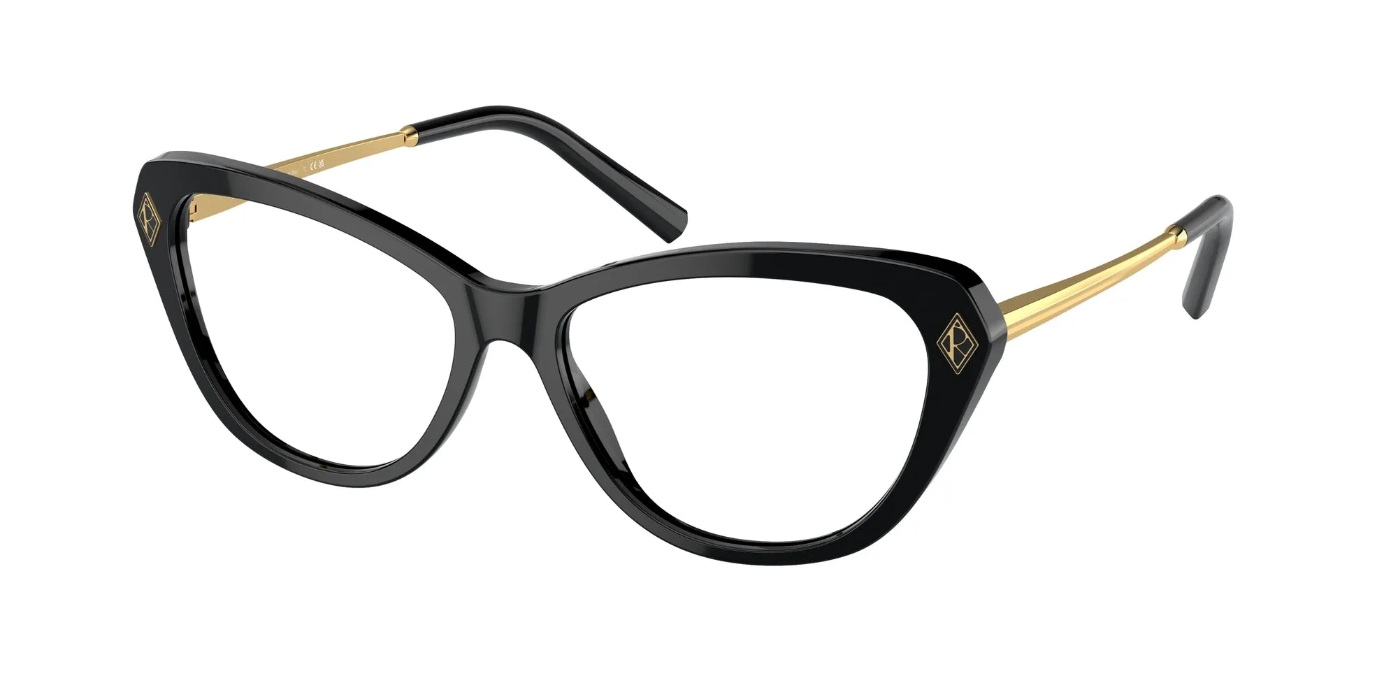 Ralph Lauren RL6245 5001 Montature da vista Acetato Nero Cat Eye Normale - immagine 1