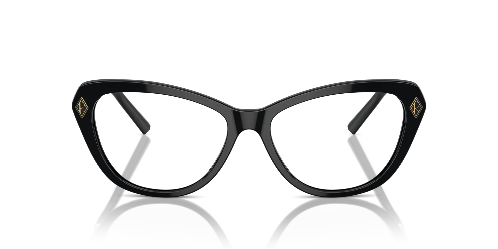 Ralph Lauren RL6245 5001 Montature da vista Acetato Nero Cat Eye Normale - immagine 3