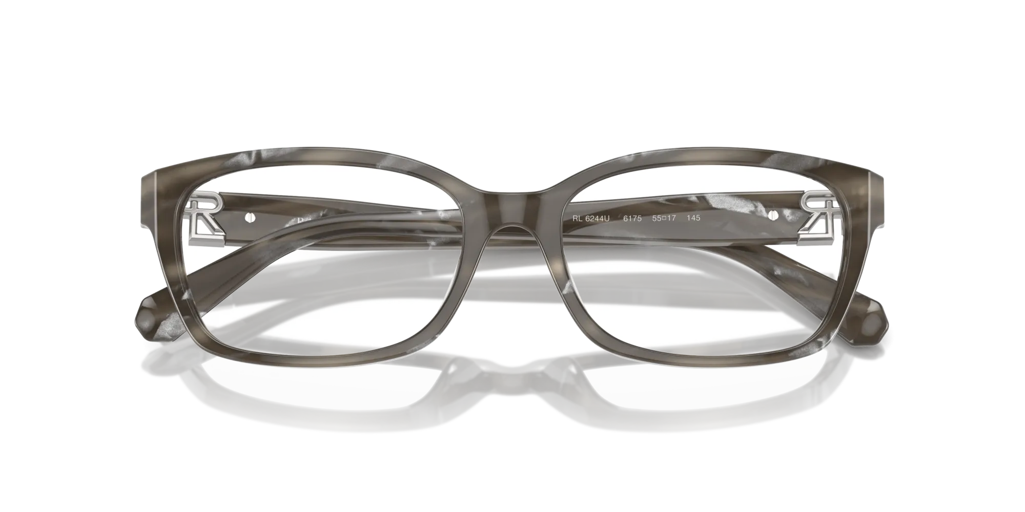 Ralph Lauren RL6244U 6175 Montature da vista Acetato Nero Squadrata Normale - immagine 2