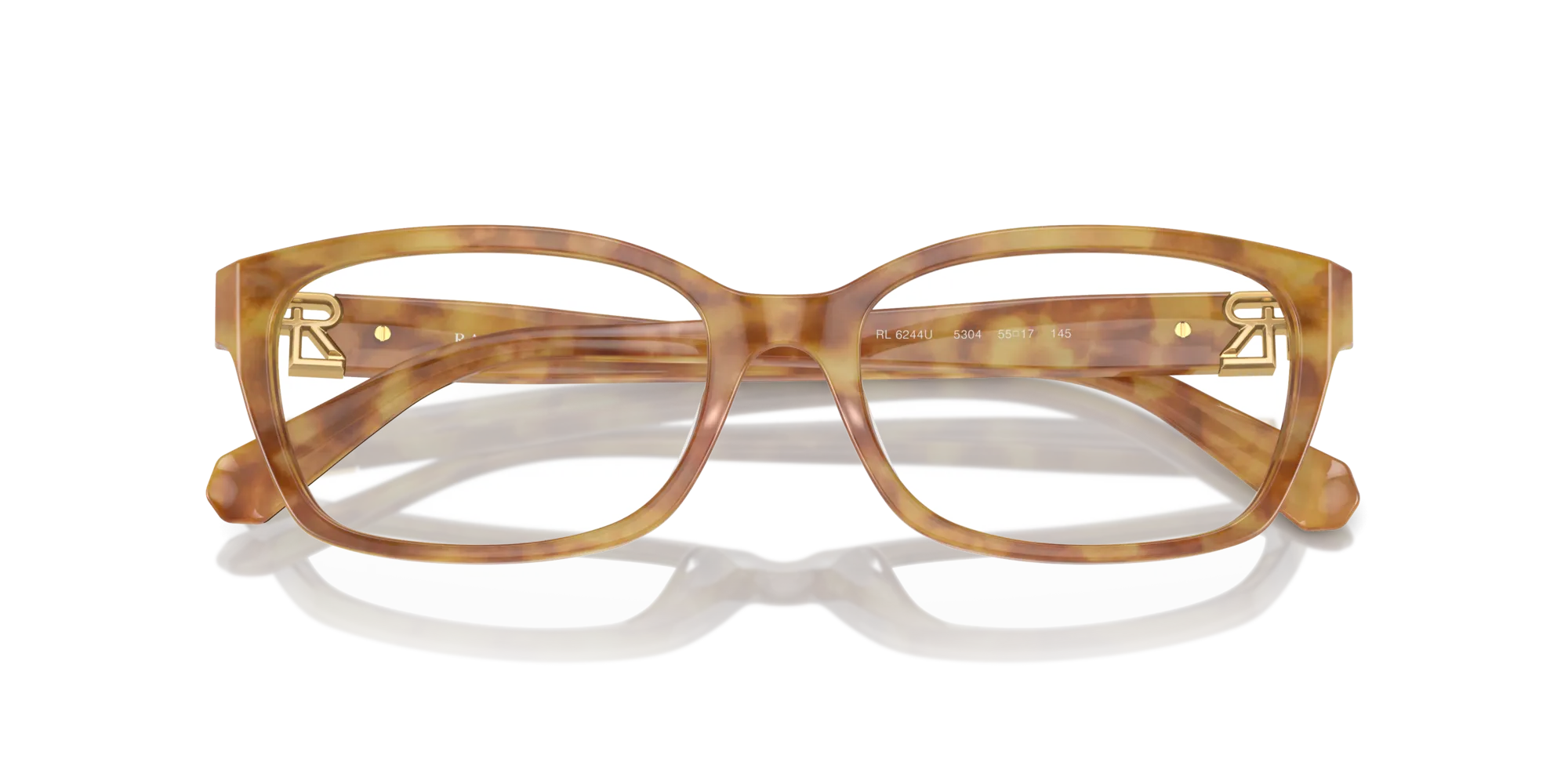 Ralph Lauren RL6244U 5304 Montature da vista Acetato Tartaruga Squadrata Normale - immagine 2
