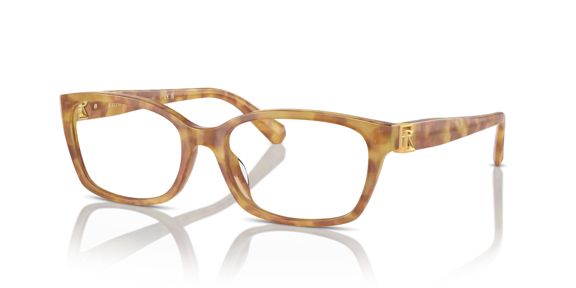 Ralph Lauren RL6244U 5304 Montature da vista Acetato Tartaruga Squadrata Normale - immagine 4