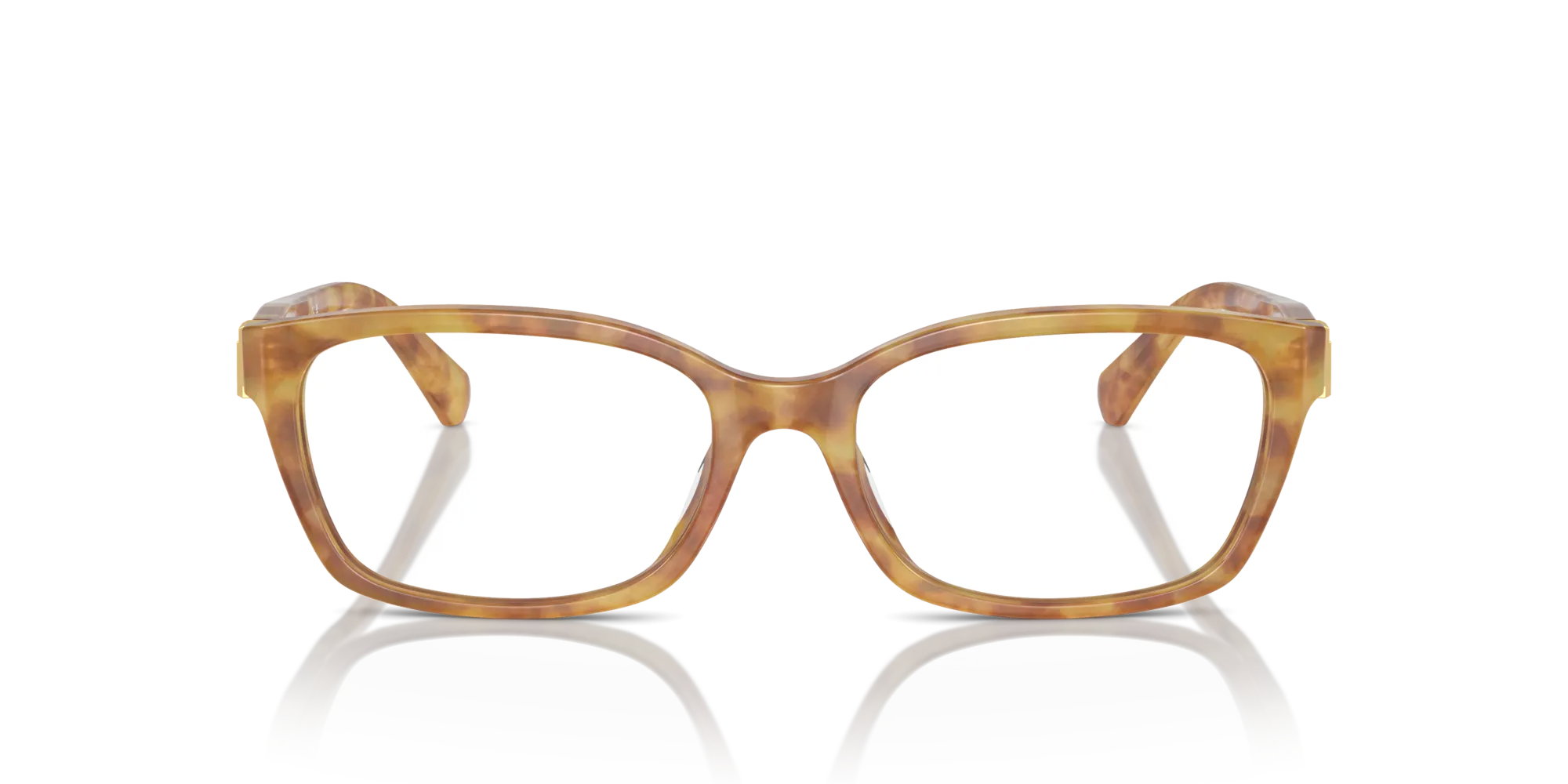 Ralph Lauren RL6244U 5304 Montature da vista Acetato Tartaruga Trasparente Squadrata Normale - immagine 3