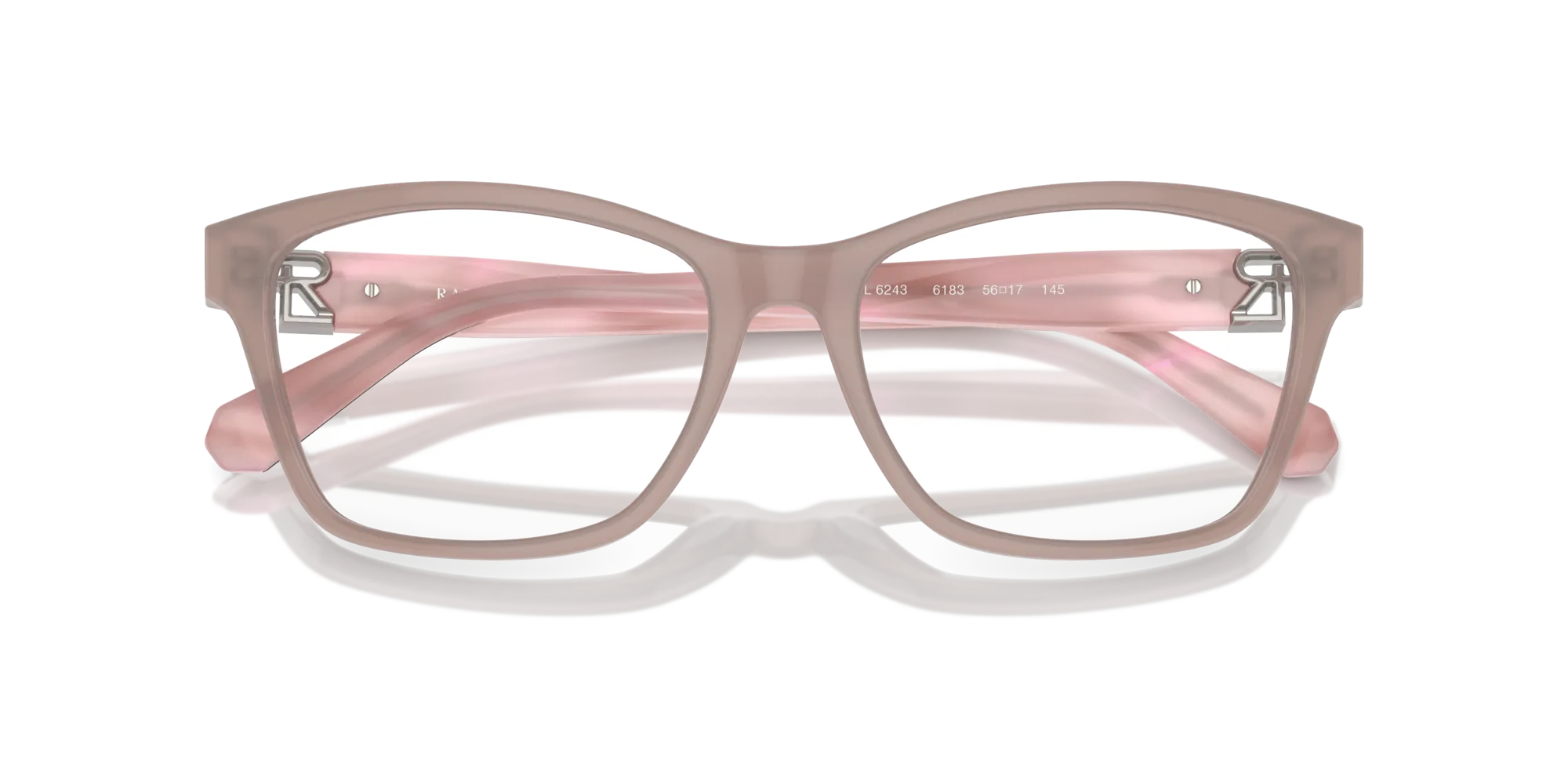 Ralph Lauren RL6243 6183 Montature da vista Acetato Rosa Trasparente Cat Eye Normale - immagine 2