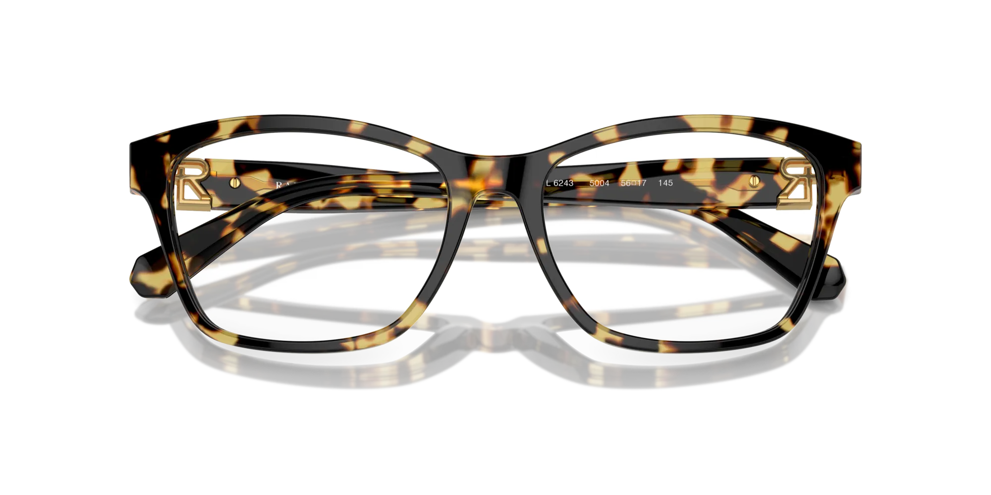 Ralph Lauren RL6243 5004 Montature da vista Acetato Marrone Cat Eye Normale - immagine 2