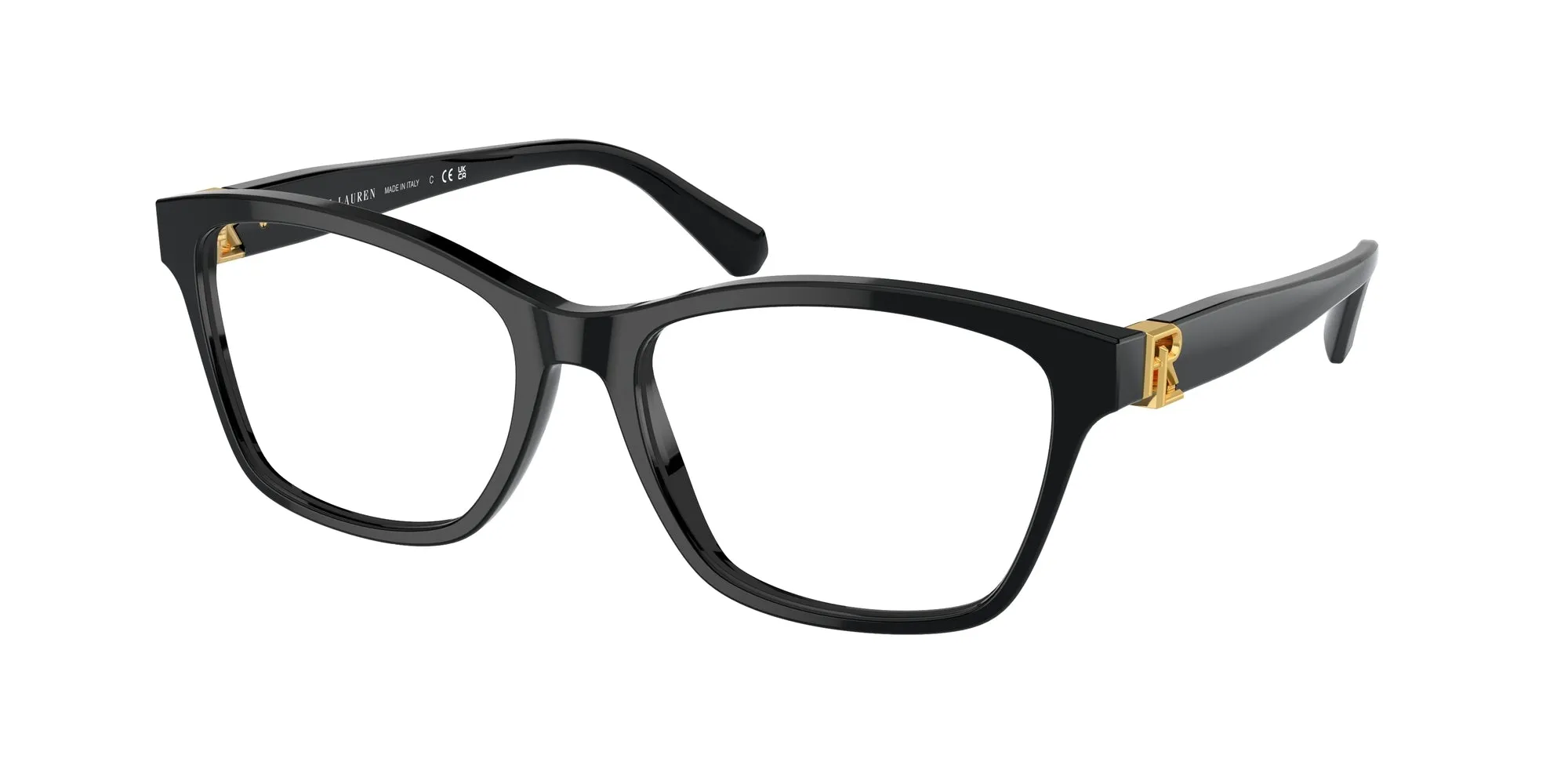 Ralph Lauren RL6243 5001 Montature da vista Acetato Nero Cat Eye Normale - immagine 1