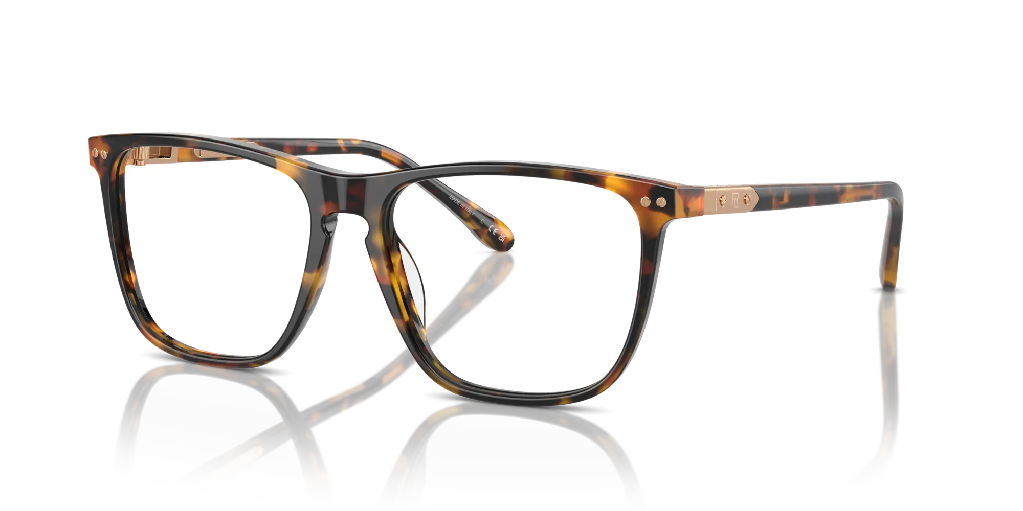 Ralph Lauren RL6242U 5134 Montature da vista Acetato Tartaruga Squadrata Normale - immagine 4