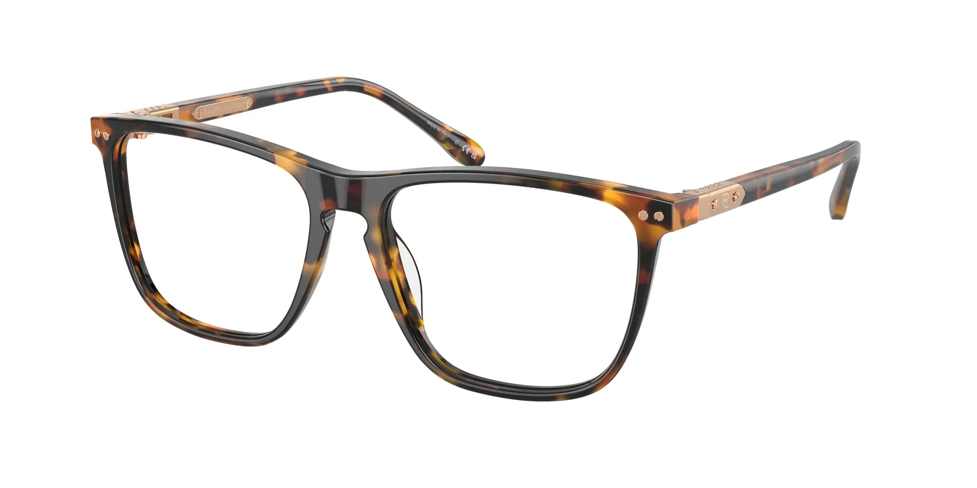 Ralph Lauren RL6242U 5134 Montature da vista Acetato Tartaruga Trasparente Squadrata Normale - immagine 1
