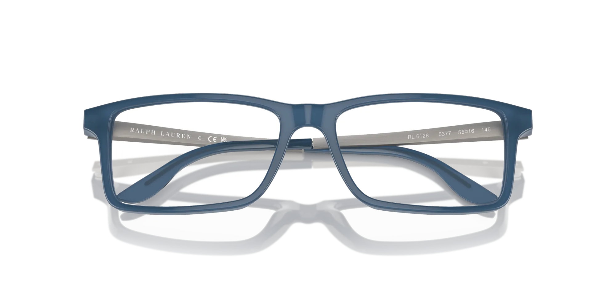 Ralph Lauren RL6128 5377 Montature da vista Acetato Blu Squadrata Normale - immagine 2