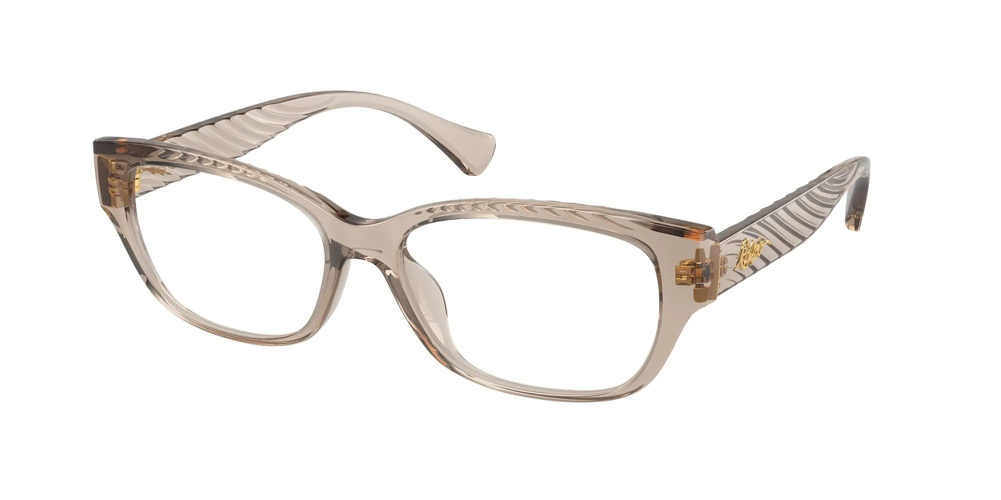 Ralph Lauren RA7165U 5802 Montature da vista Iniettato Beige Rotonda Normale - immagine 1