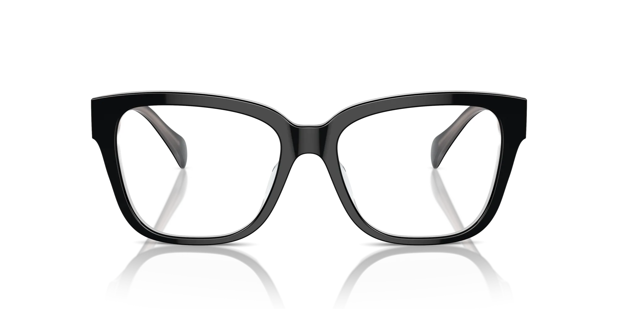 Ralph Lauren RA7162U 6066 Montature da vista Acetato Nero Trasparente Squadrata Normale - immagine 3