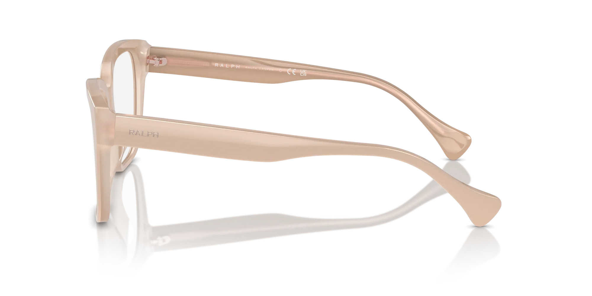 Ralph Lauren RA7162U 6063 Montature da vista Acetato Beige Squadrata Normale - immagine 4
