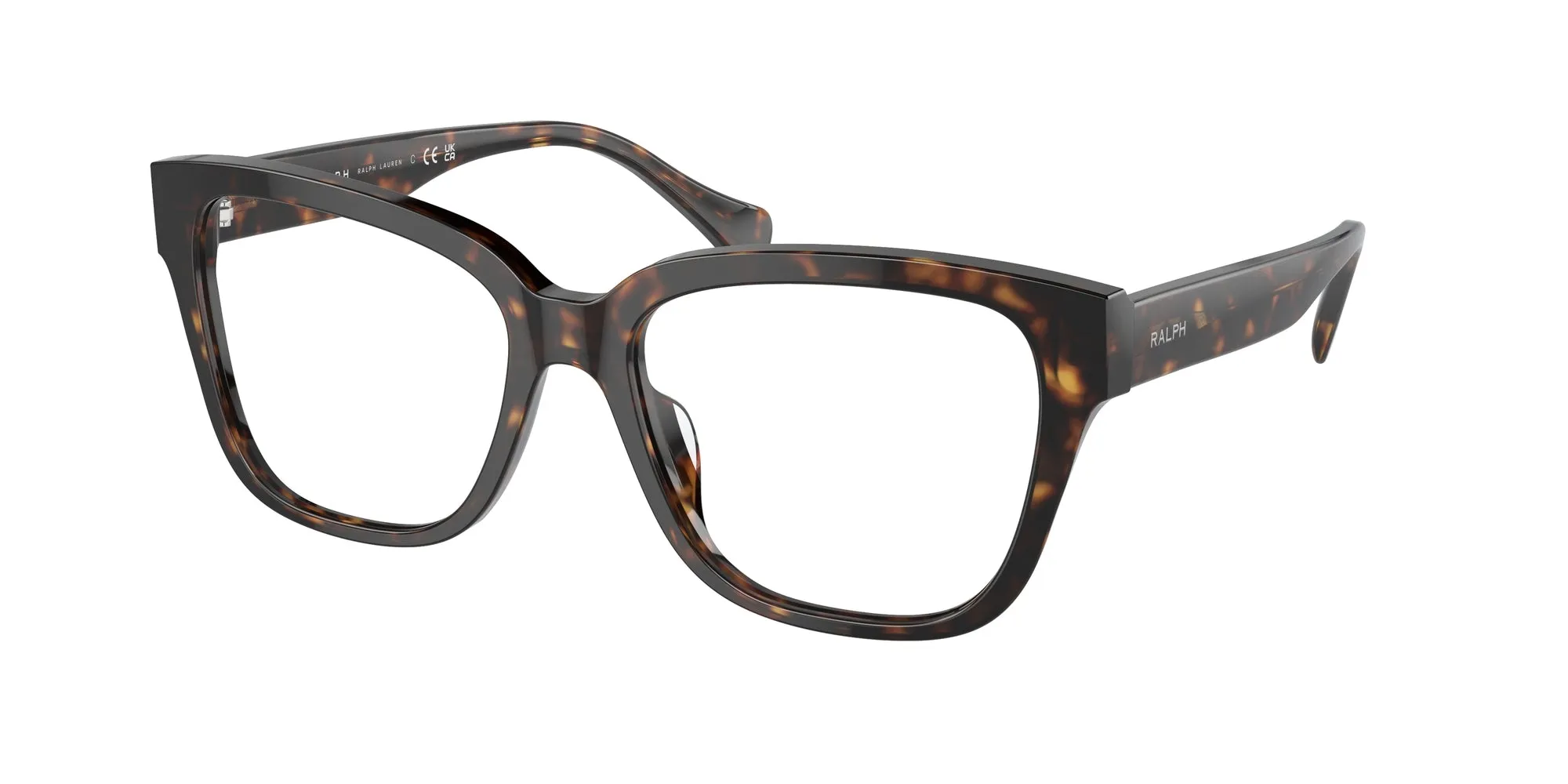 Ralph Lauren RA7162U 5003 Montature da vista Acetato Tartaruga Trasparente Squadrata Normale - immagine 1