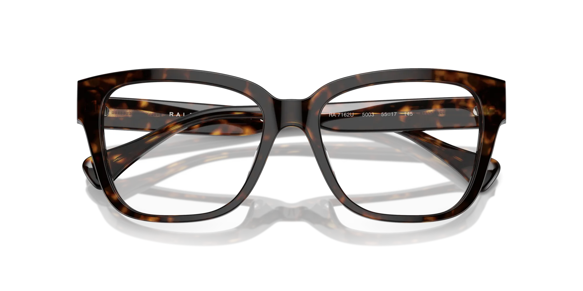 Ralph Lauren RA7162U 5003 Montature da vista Acetato Tartaruga Trasparente Squadrata Normale - immagine 2