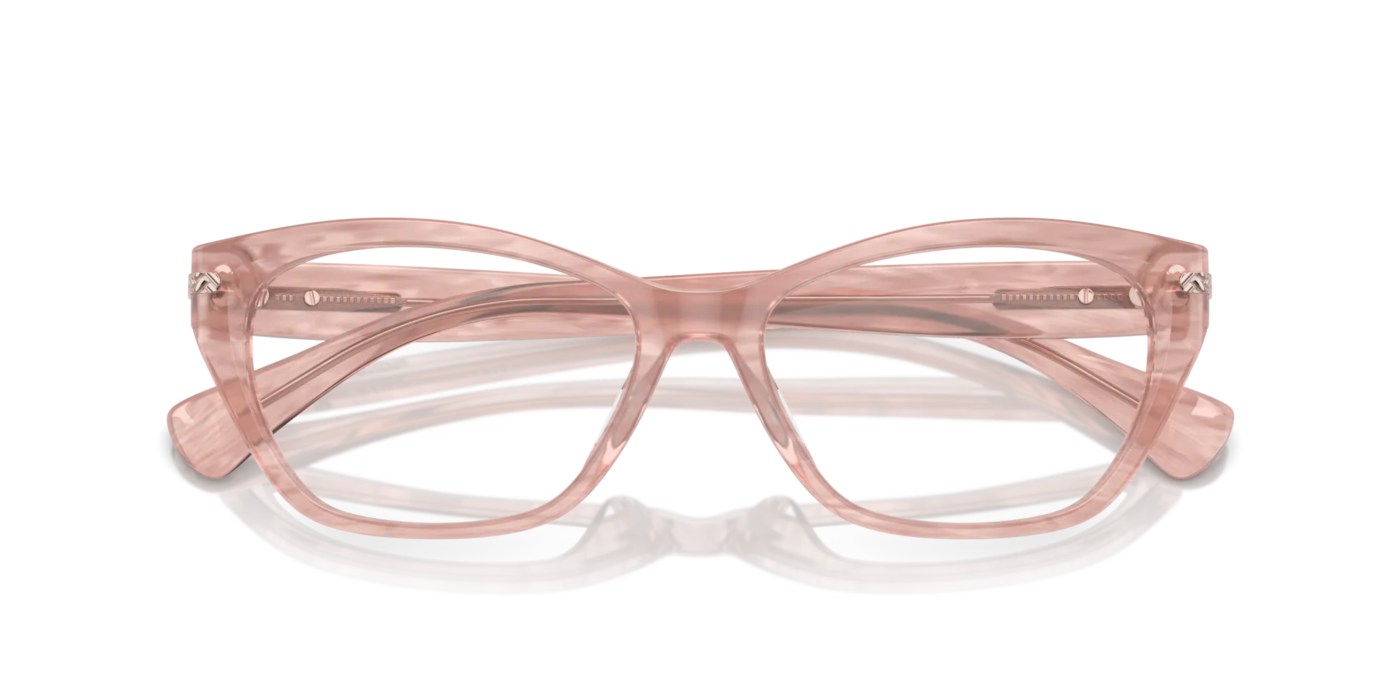 Ralph Lauren RA7161U 6155 Montature da vista Acetato Rosa Pillow Normale - immagine 2