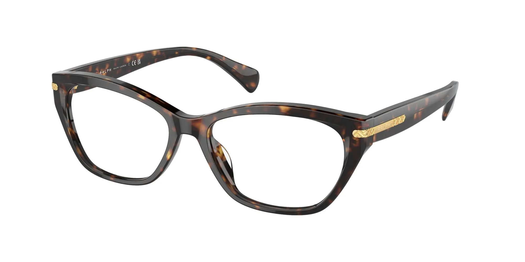 Ralph Lauren RA7161U 5003 Montature da vista Acetato Tartaruga Pillow Normale - immagine 1