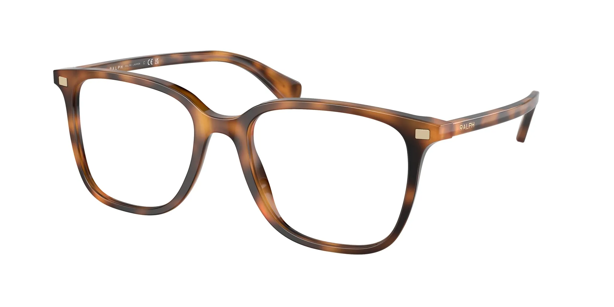 Ralph Lauren RA7147 6089 Montature da vista Acetato Rosso Trasparente Squadrata Normale - immagine 1
