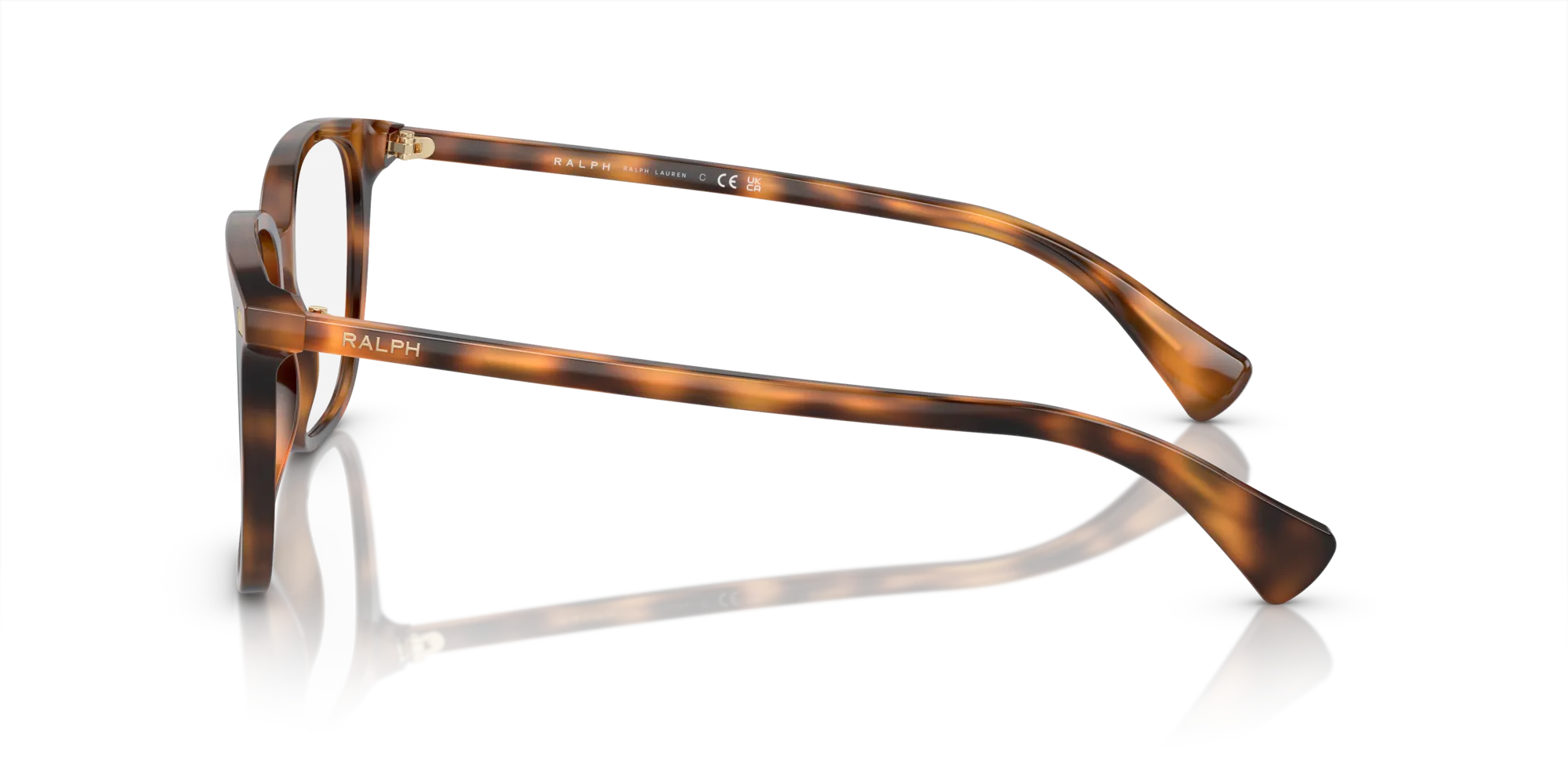 Ralph Lauren RA7147 6089 Montature da vista Acetato Rosso Trasparente Squadrata Normale - immagine 4