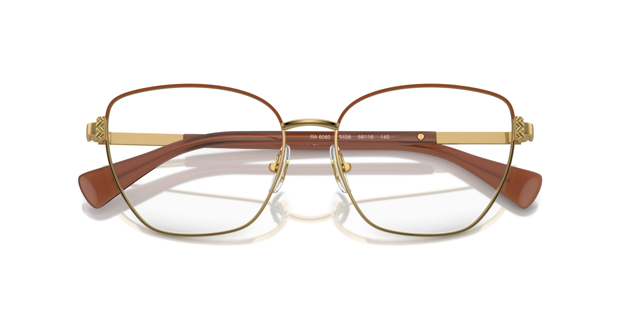 Ralph Lauren RA6060 9458 Montature da vista Metallo Oro Cat Eye Normale - immagine 2