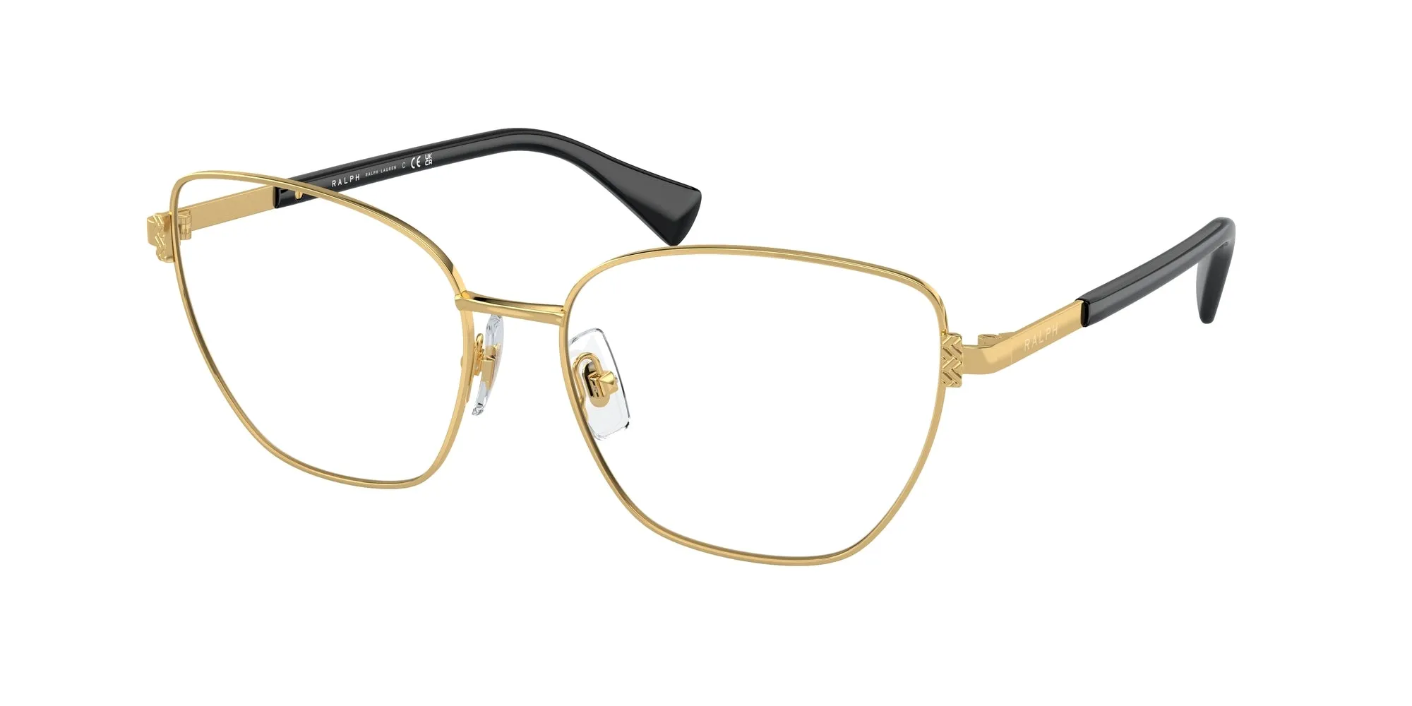 Ralph Lauren RA6060 9443 Montature da vista Metallo Oro Cat Eye Normale - immagine 1