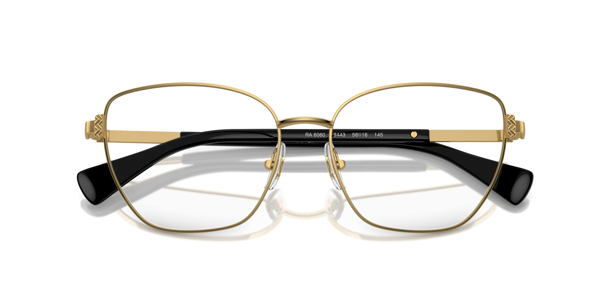 Ralph Lauren RA6060 9443 Montature da vista Metallo Oro Cat Eye Normale - immagine 2