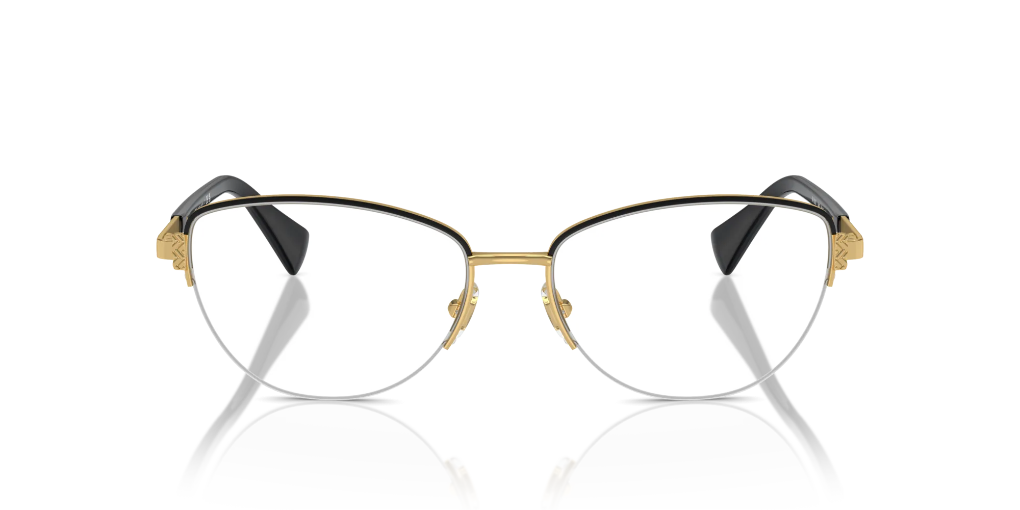 Ralph Lauren RA6059 9443 Montature da vista Metallo Oro Cat Eye Normale - immagine 3