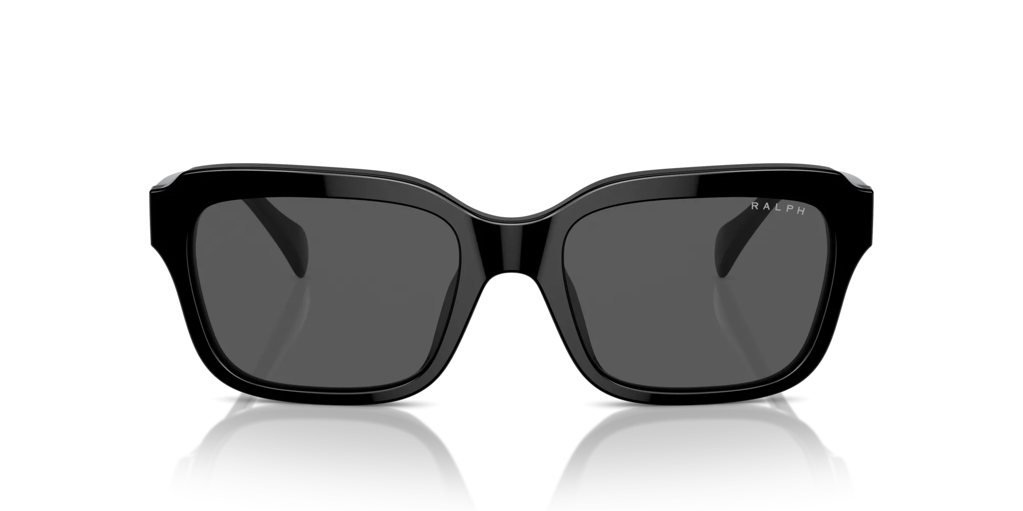Ralph Lauren RA5312U 500187 Occhiali da sole Acetato Nero Grigio Squadrata Normale - immagine 3