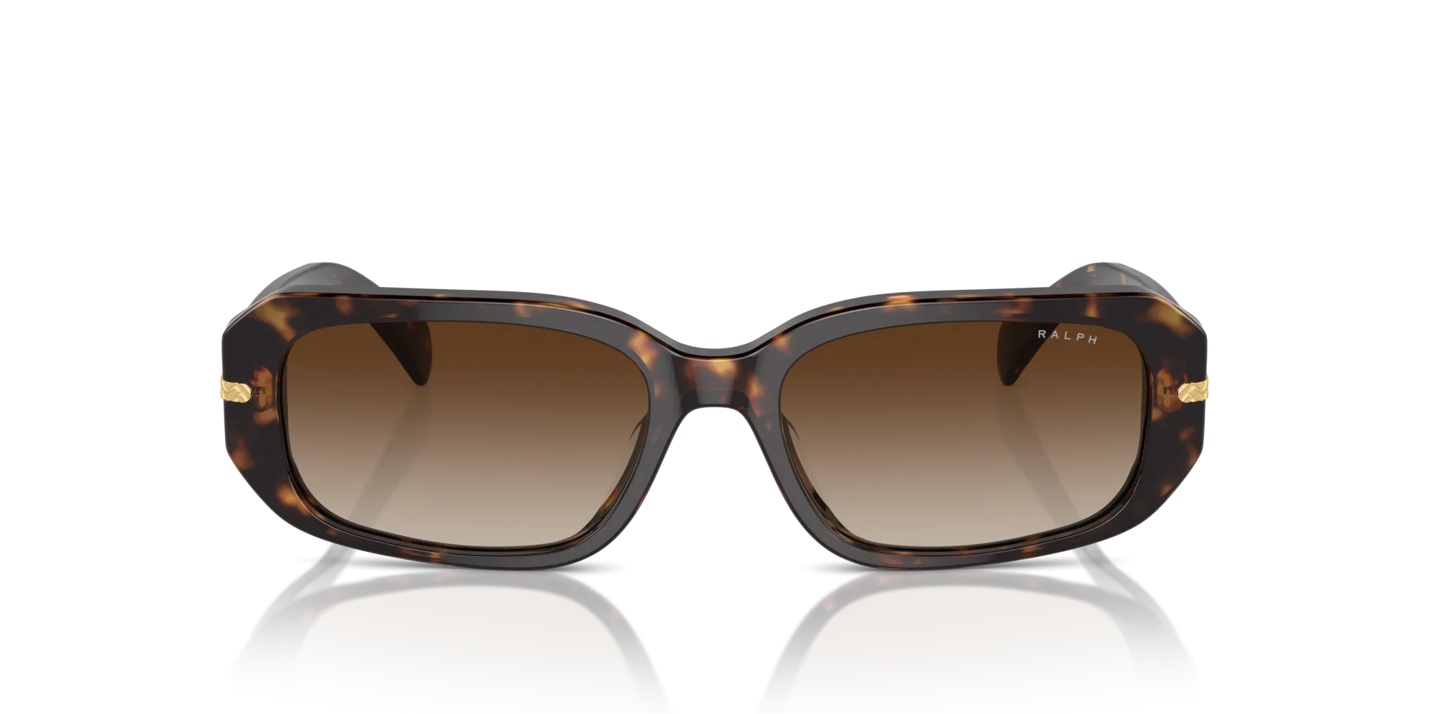 Ralph Lauren RA5311U 500313 Occhiali da sole Acetato Tartaruga Marrone Rotonda Normale Sfumato - immagine 3