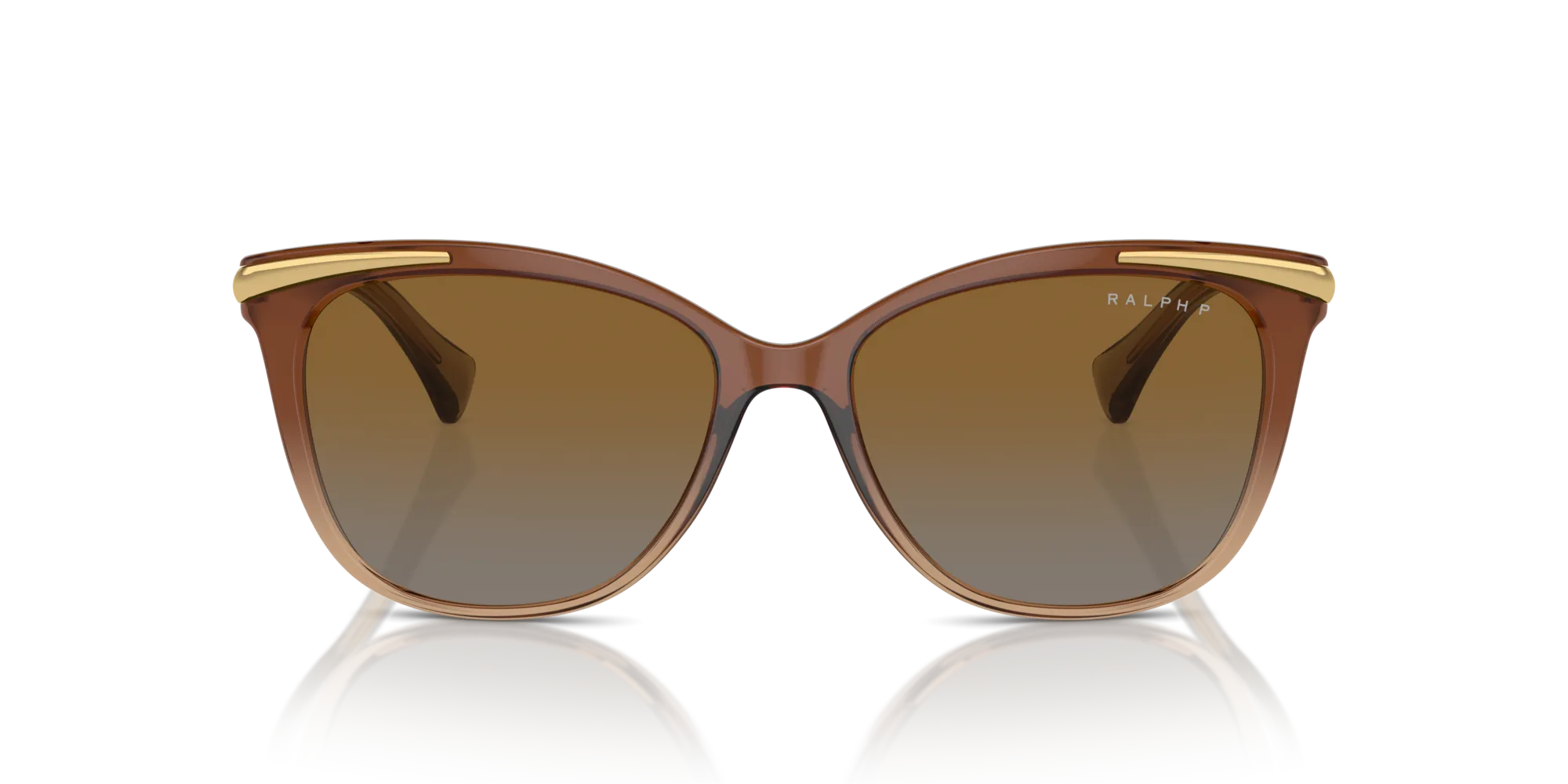 Ralph Lauren RA5309U 6133T5 Occhiali da sole Iniettato Marrone Marrone Squadrata Polarizzata ["Sfumato"] - immagine 3