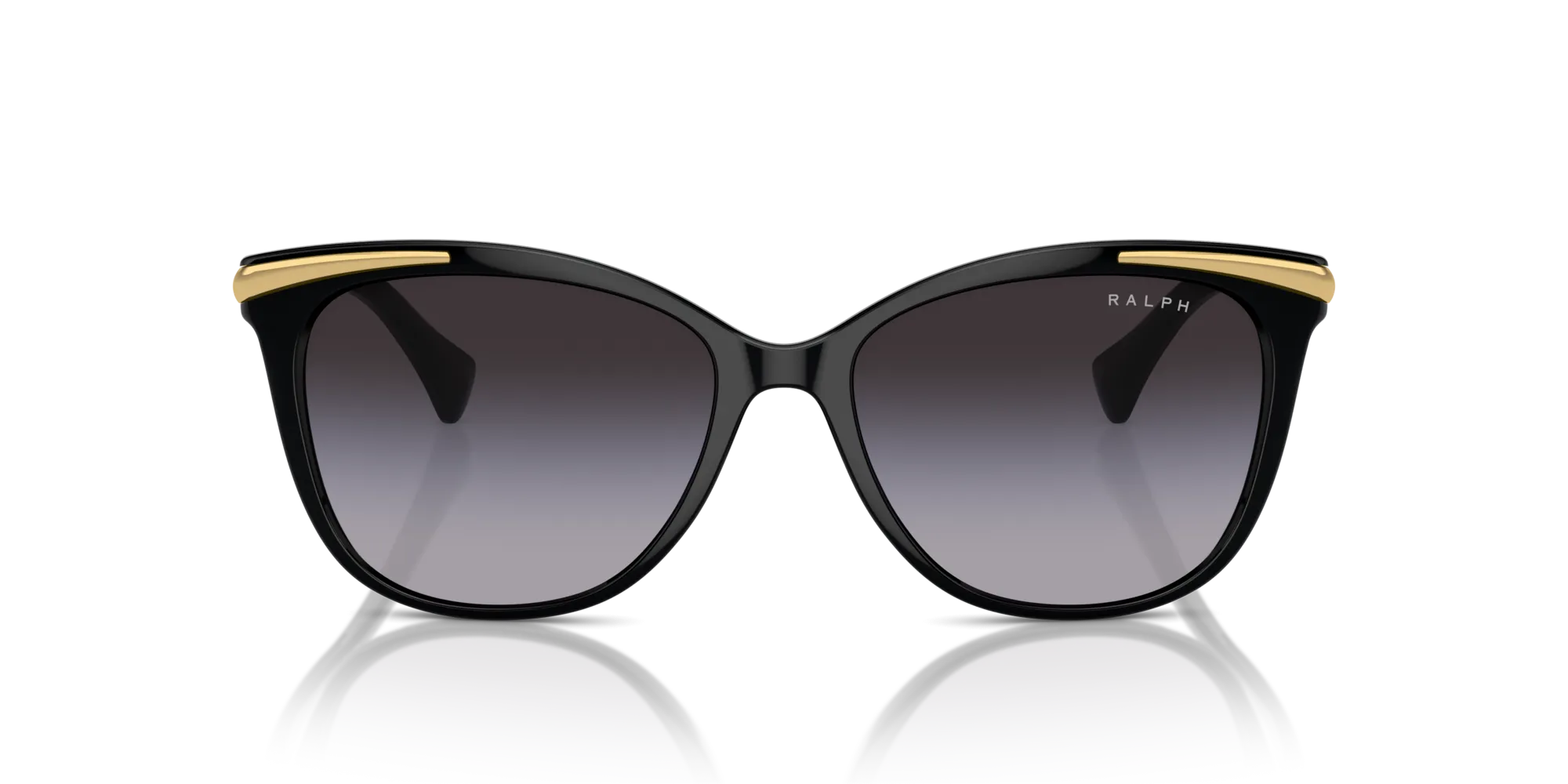 Ralph Lauren RA5309U 50018G Occhiali da sole Iniettato Nero Grigio Squadrata Normale Sfumato - immagine 3