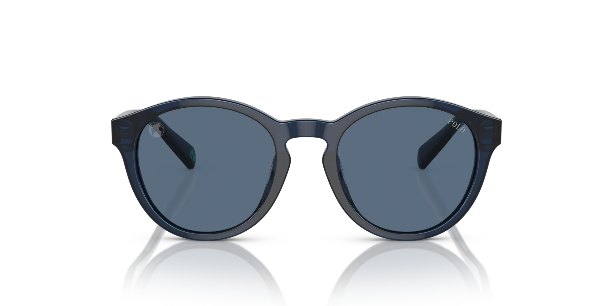Polo Ralph Lauren PP9505U 596480 Occhiali da sole Acetato Blu Blu Rotonda Normale - immagine 3
