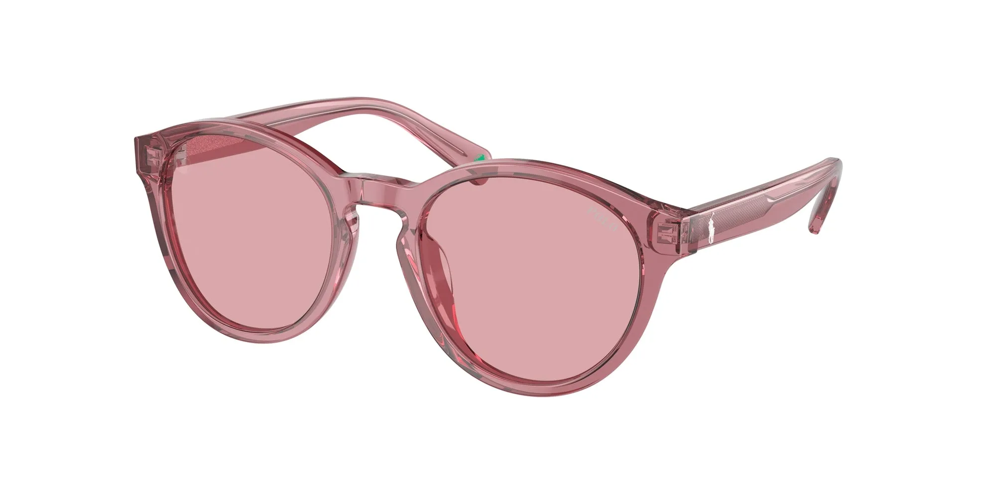 Polo Ralph Lauren PP9505U 522084 Occhiali da sole Acetato Rosa Rosa Rotonda Normale - immagine 1