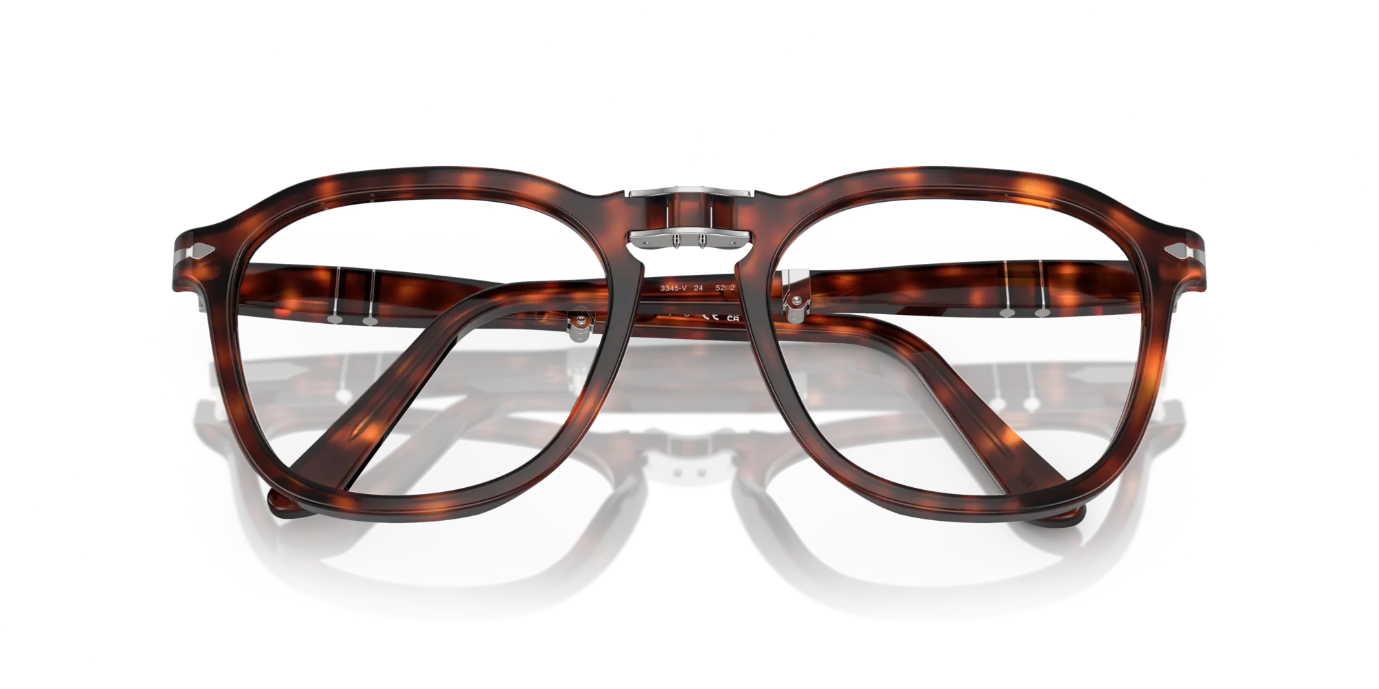 Persol PO3345V RENE' 24 Montature da vista Acetato Tartaruga Trasparente Squadrata Normale - immagine 2