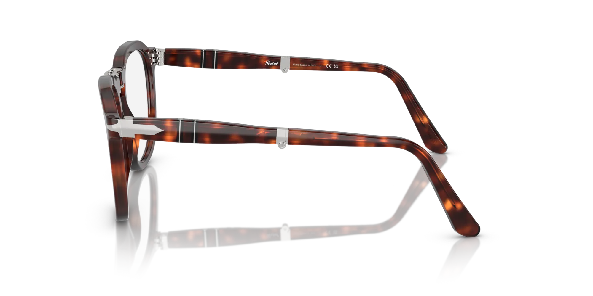 Persol PO3345V RENE' 24 Montature da vista Acetato Tartaruga Trasparente Squadrata Normale - immagine 4