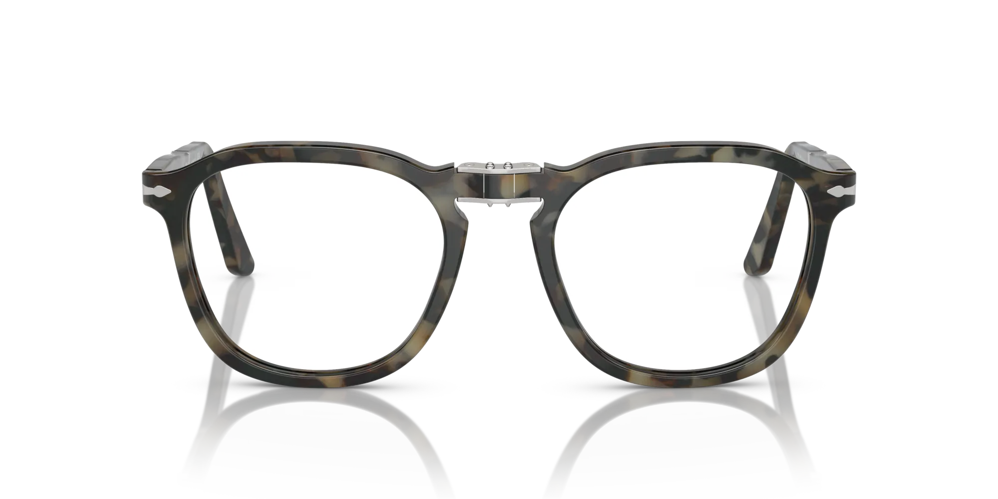 Persol PO3345V RENE' 1071 Montature da vista Acetato Tartaruga Trasparente Squadrata Normale - immagine 3