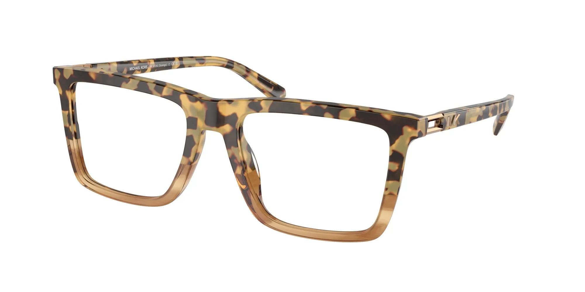 Michael Kors MK4124U SORENGO 3965 Montature da vista Acetato Marrone Squadrata Normale - immagine 1