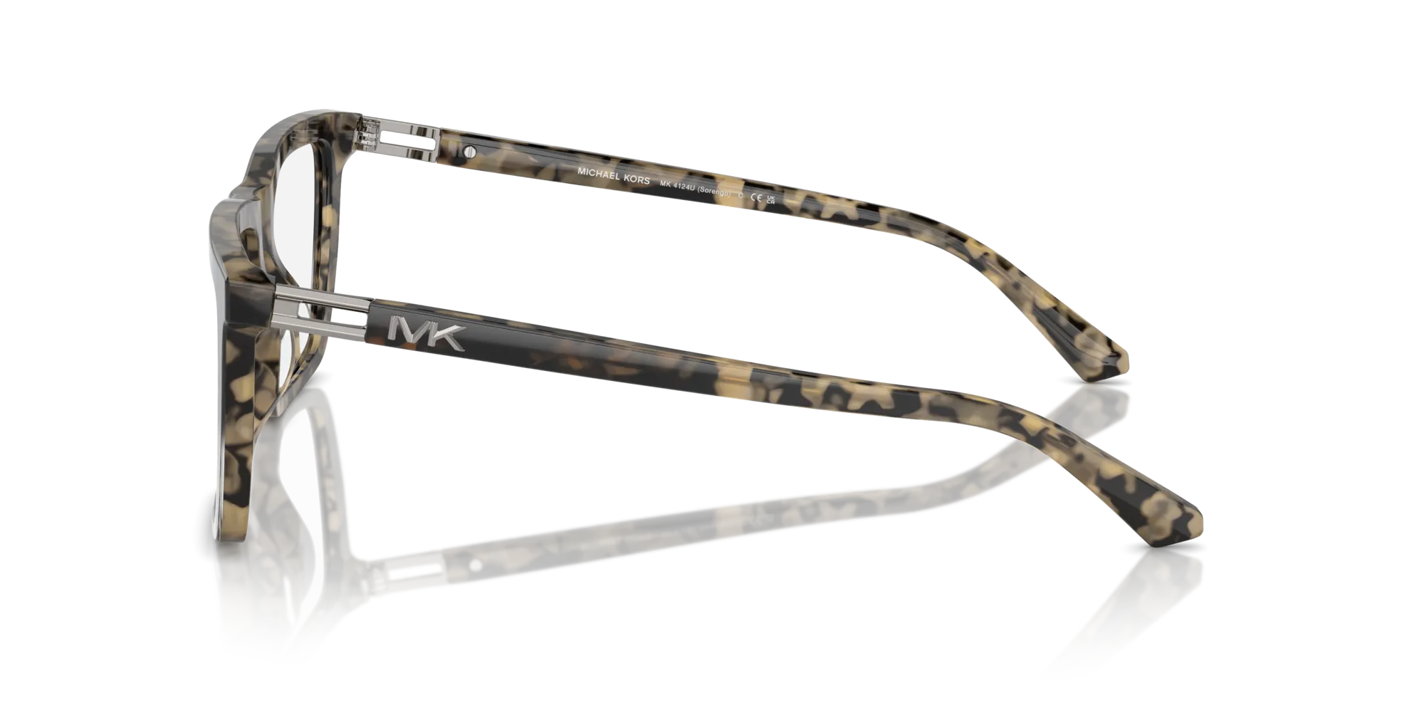 Michael Kors MK4124U SORENGO 3942 Montature da vista Acetato Multi-colore Squadrata Normale - immagine 4