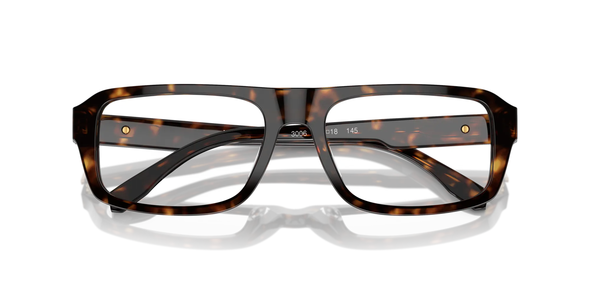 Michael Kors MK4122U RIOJA 3006 Montature da vista Acetato Tartaruga Geometrica Normale - immagine 2