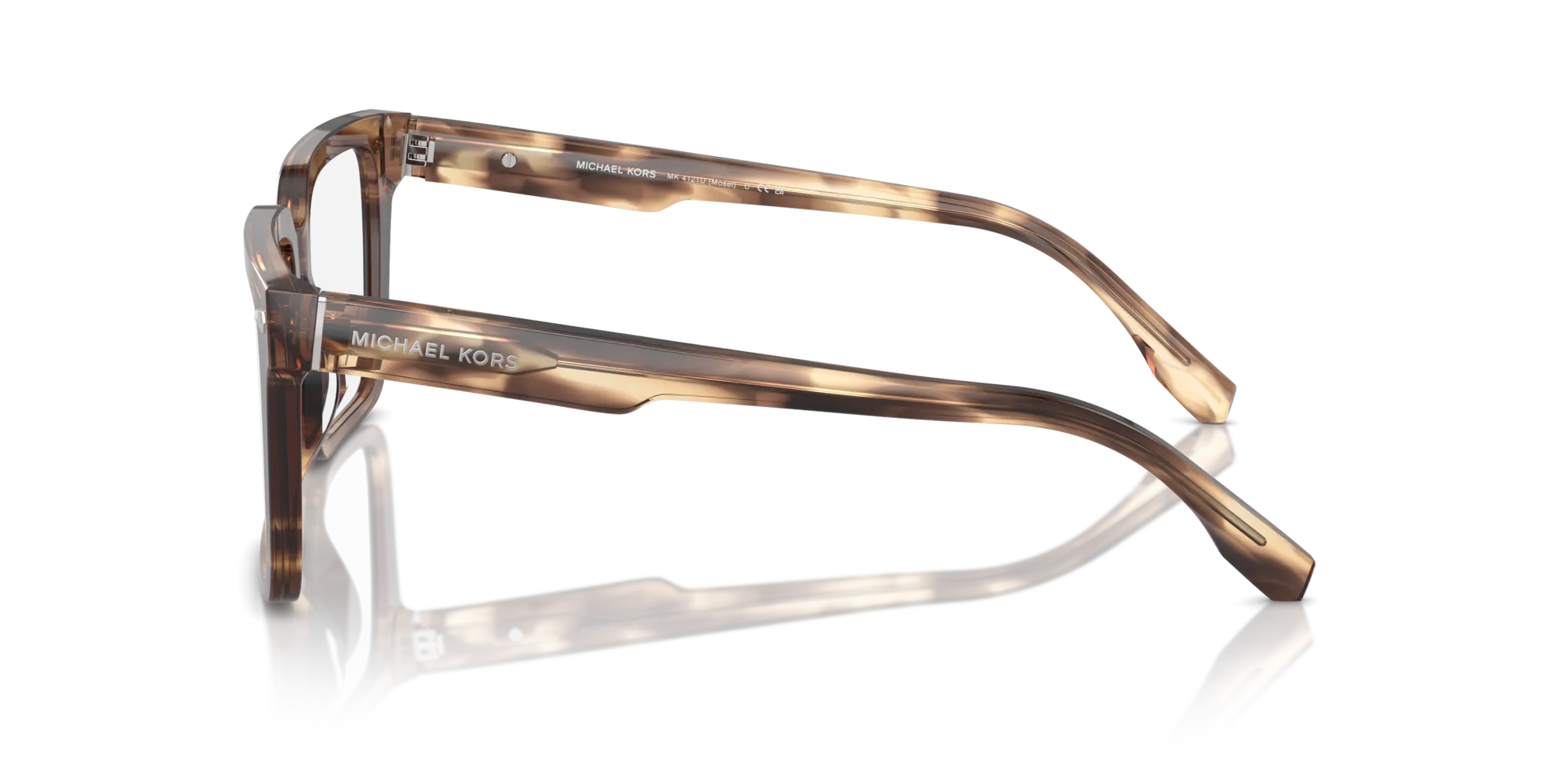 Michael Kors MK4121U MOSEL 3977 Montature da vista Acetato Marrone Squadrata Normale - immagine 4